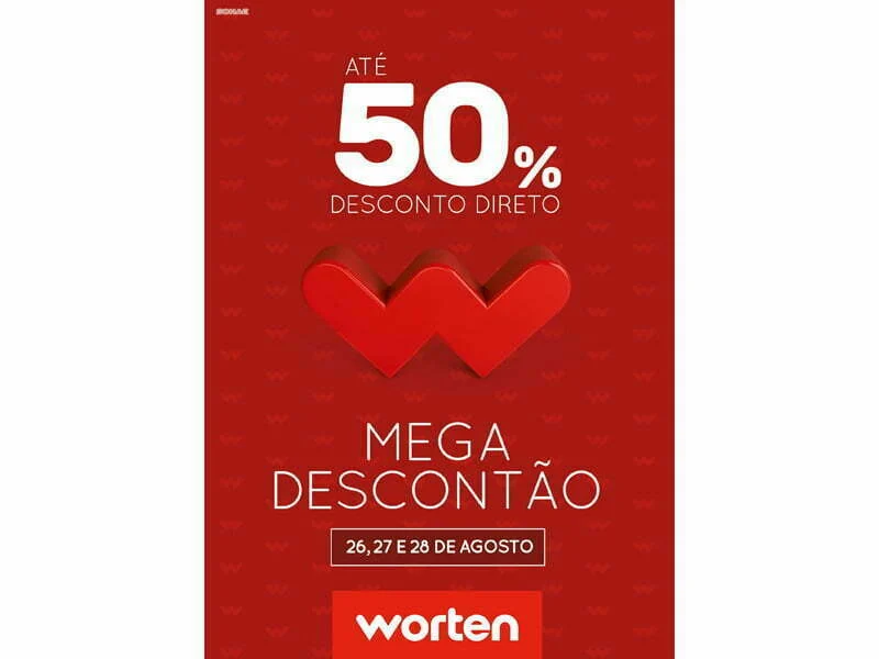 Worten com campanha Mega Descontão