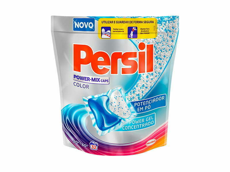 Persil lança Power-Mix Caps Color