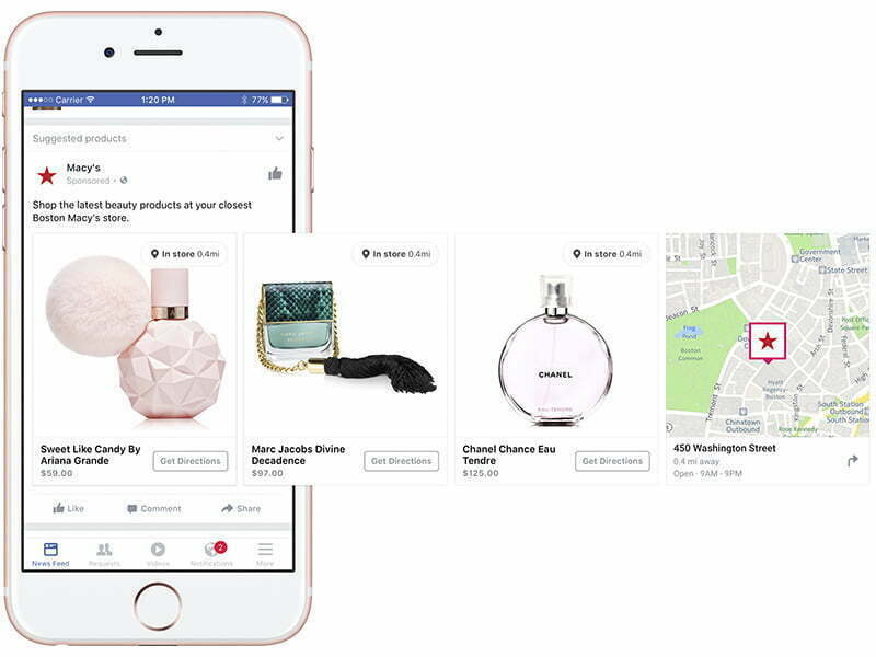 Facebook lança anúncios dinâmicos para o retalho