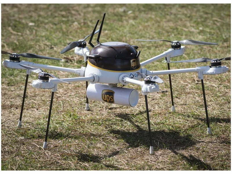UPS e CyPhy Works testam entrega comercial urgente com drones