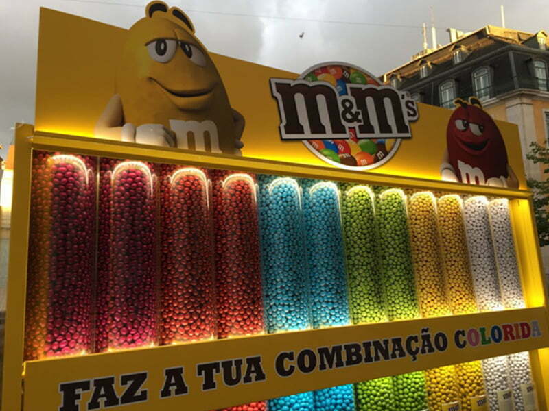M&M’s reinventa a forma de comprar chocolate em Portugal
