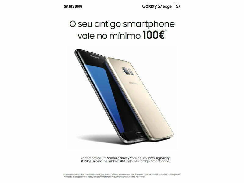 Nova campanha convida à mudança para o Samsung Galaxy S7