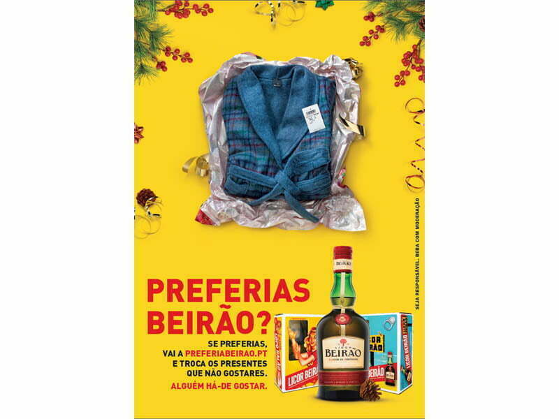 Licor Beirão lança campanha de Natal solidária