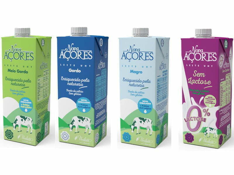 Leite Nova Açores apresenta nova imagem e nova embalagem