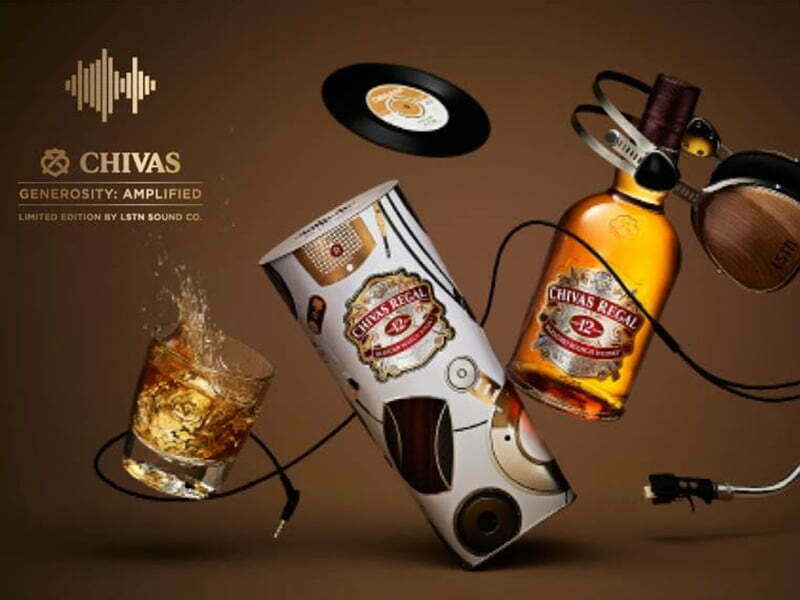Chivas Regal e a LSTN Sound Co. unem-se em parceria solidária
