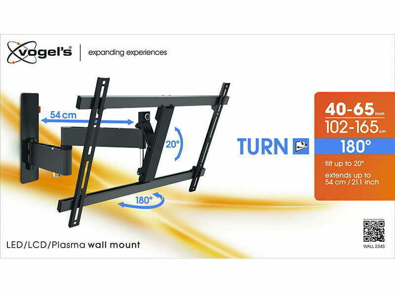 Suporte Vogel’s WALL 2345 garante a melhor experiência de home cinema