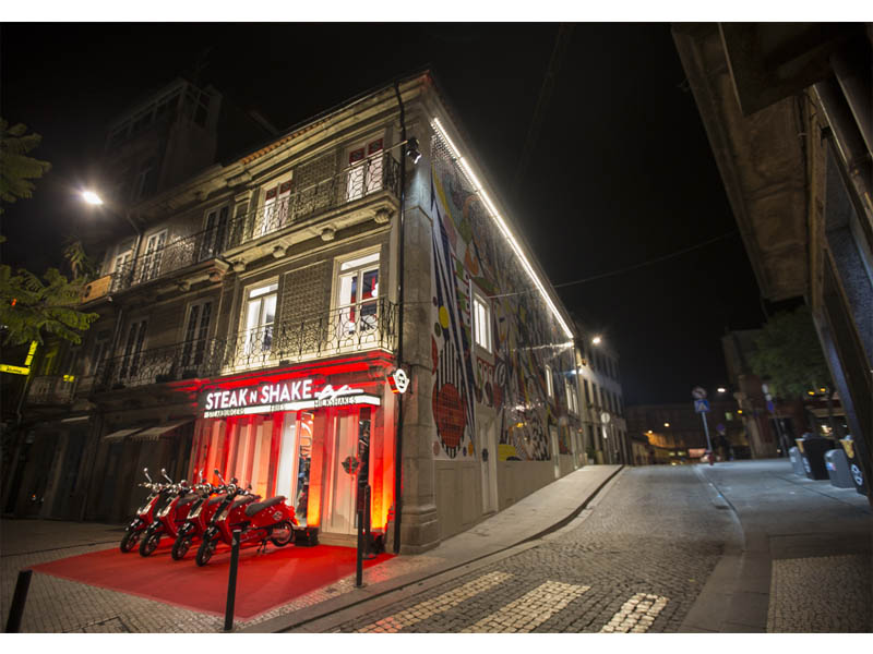 Steak ‘n Shake abre flagship store no Porto
