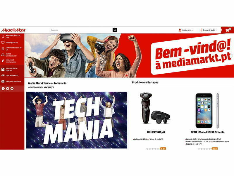 Media Markt lança site transacional em Portugal