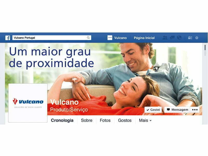 Vulcano lança página oficial no Facebook