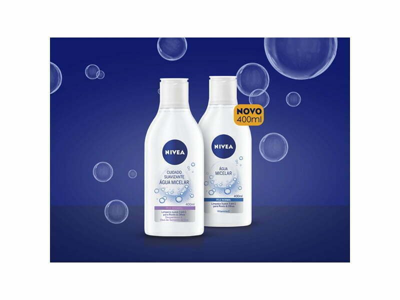 Nivea reforça oferta de águas micelares