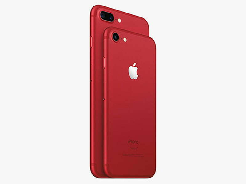 Apple lança iPhone 7 e iPhone 7 Plus RED Special Edition