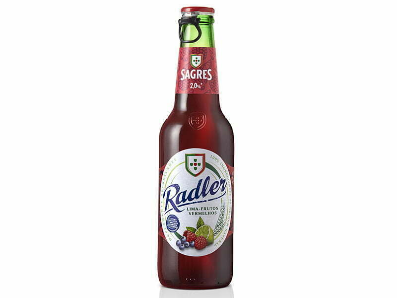 Sagres Radler com nova variedade Lima Frutos Vermelhos
