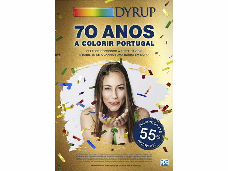 Dyrup comemora 70 anos em Portugal