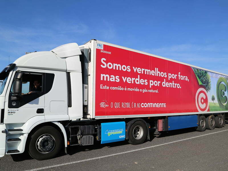 Sonae MC integra camiões a gás natural na sua frota