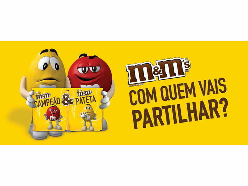 M&M’s convidam a partilhar alcunhas