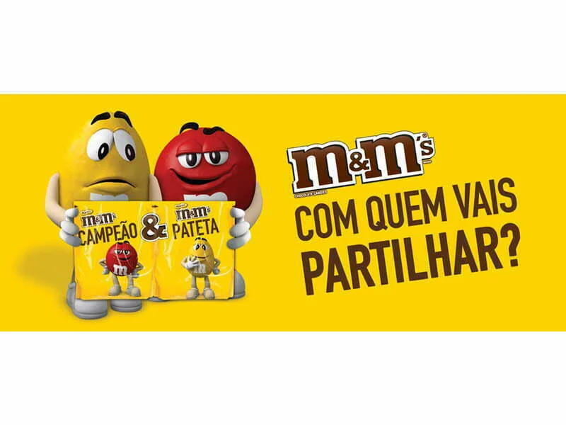 M&M’s convidam a partilhar alcunhas