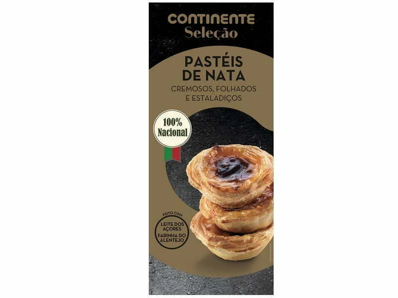 Continente lança primeiro pastel de nata 100% português