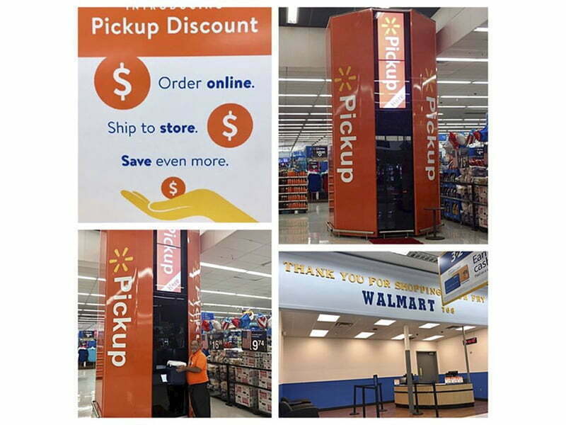 Walmart instala torres automatizadas para recolha de encomendas online