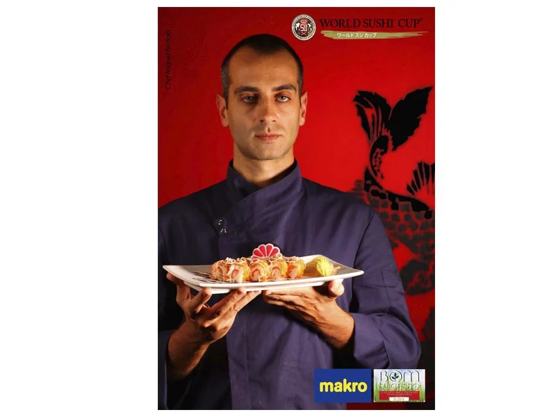 Miguel Bértolo irá representar Portugal no World Sushi Japan 2017