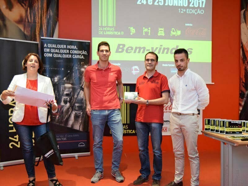 Jungheinrich premeia equipa vencedora na prova de gincana