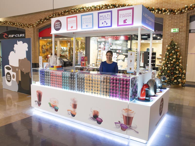 NESCAFÉ Dolce Gusto com pop-up stores em Lisboa e Porto
