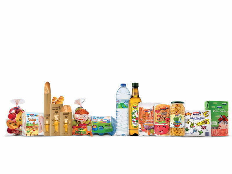 Embalagens de produtos Lidl desenhadas por crianças