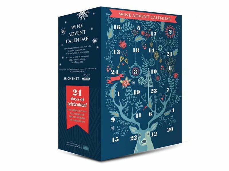 Aldi lança calendário do advento de vinho