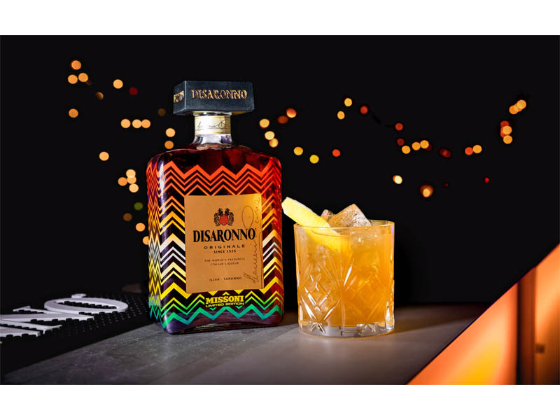 Disaronno e Missoni criam garrafa exclusiva de edição limitada