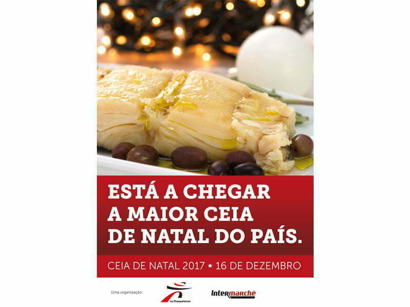 Intermarché fornece maior ceia solidária de Natal