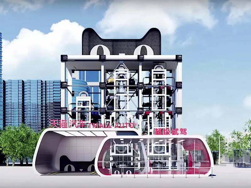 Alibaba vai vender automóveis em vending machines