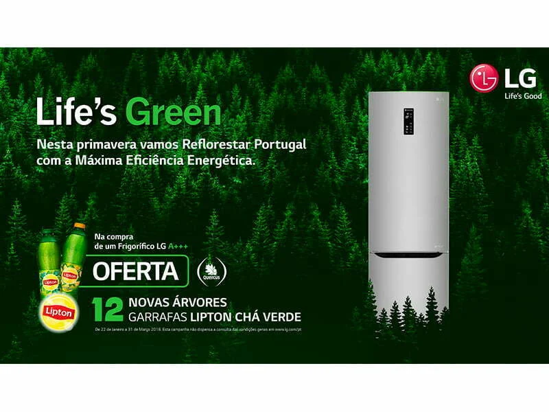 LG, Quercus e Lipton contribuem para reflorestação nacional