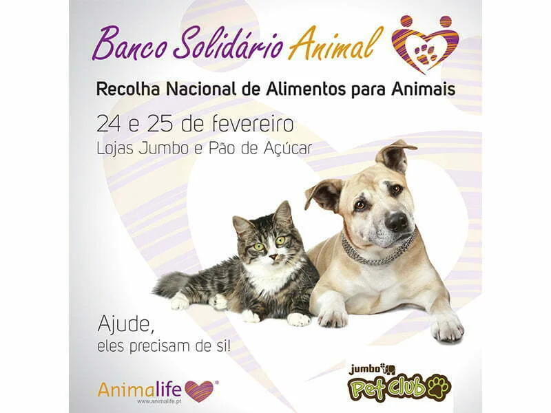 Auchan em campanha nacional para apoiar o Banco Solidário Animal