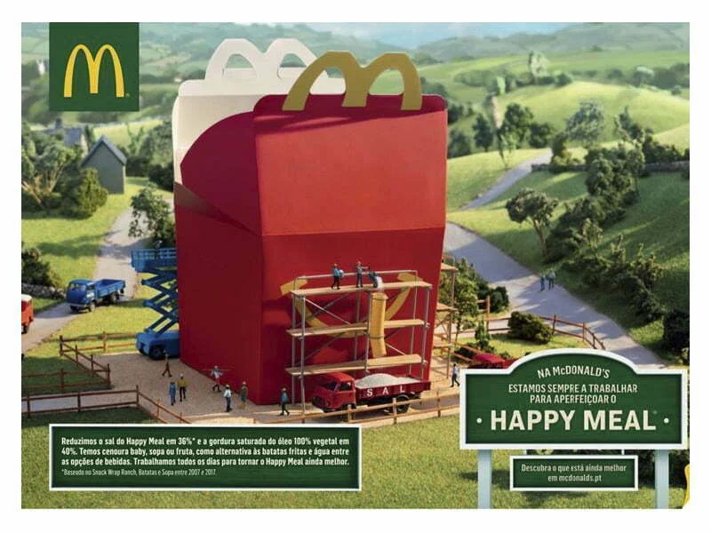 McDonald’s reformula o Happy Meal