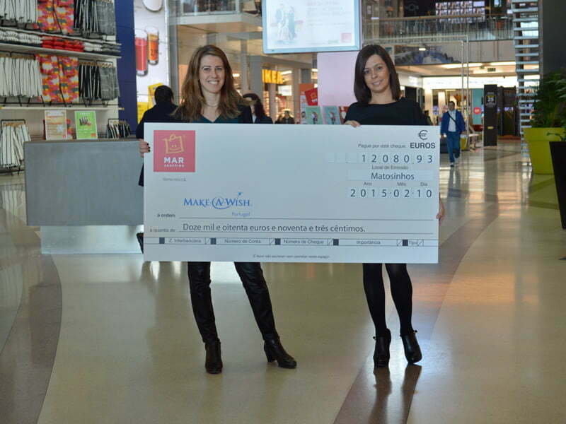 MAR Shopping ajuda a concretizar desejos de crianças Make-A-Wish