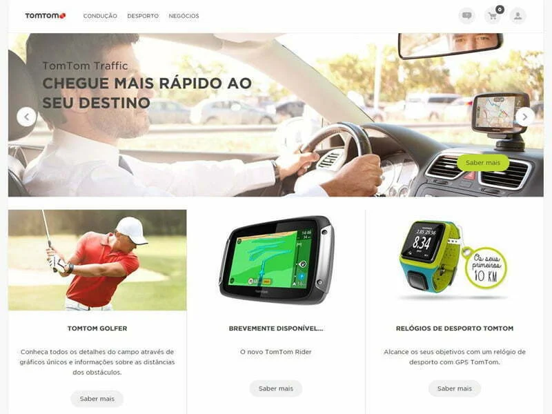 TomTom com imagem renovada