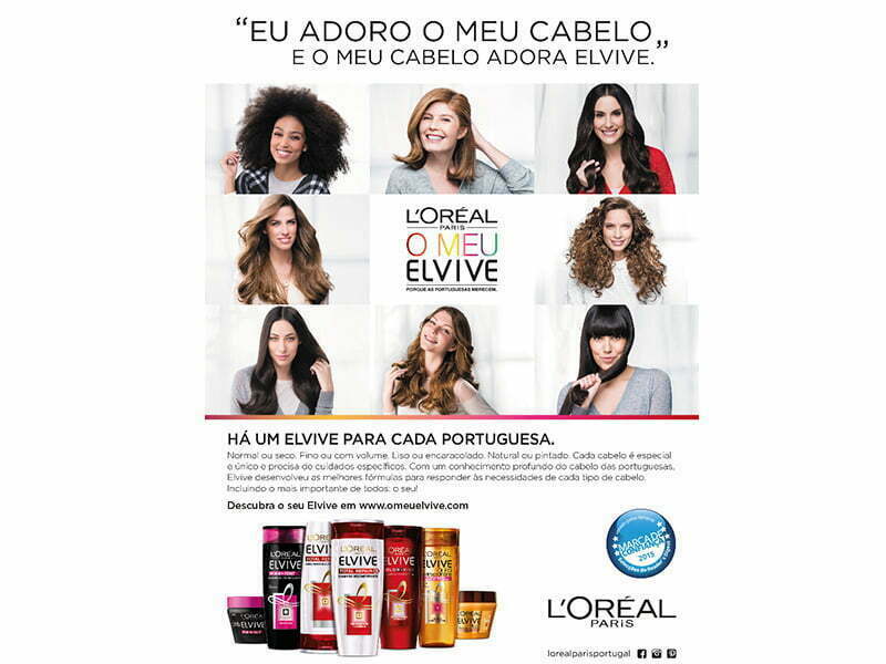 L’Oréal Paris lança campanha Elvive com consumidoras portuguesas