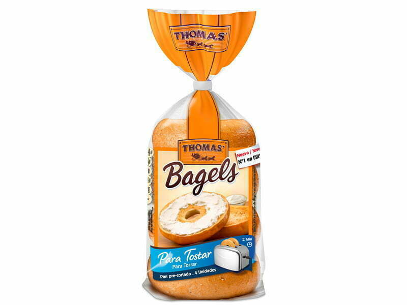 BIMBO lança THOMAS Bagels