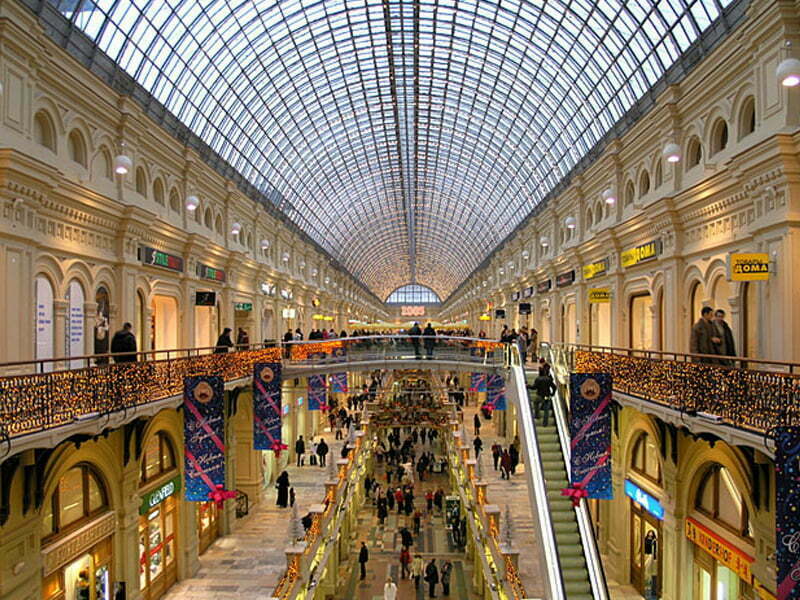 Rússia é o maior mercado de centros comerciais da Europa