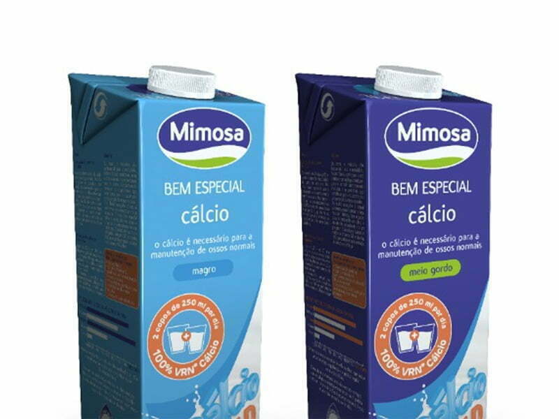 Mimosa melhora perfil nutricional do leite Bem Especial Cálcio