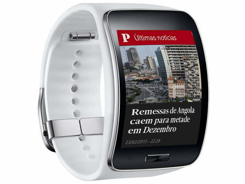 Samsung Gear S e o Público criam app de notícias para smartwatches