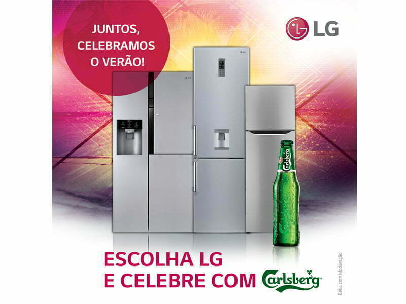 LG e Carlsberg lançam campanha de Verão