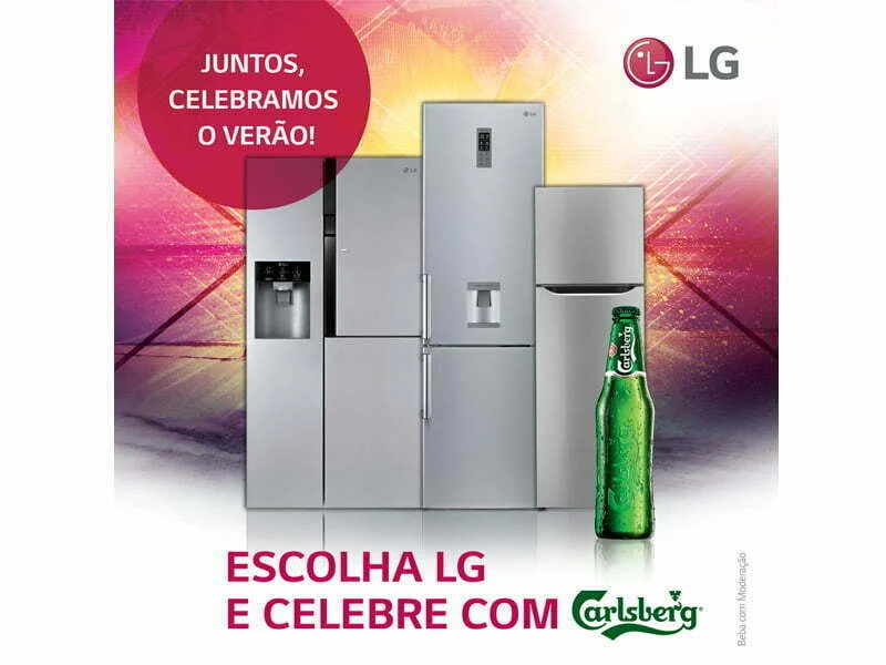 LG e Carlsberg lançam campanha de Verão
