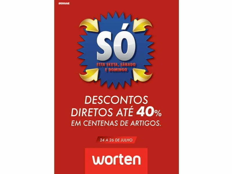 Worten lança nova campanha “SÓ” com descontos diretos até 40%