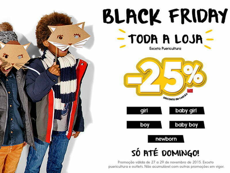 Black Friday chega às lojas ZIPPY