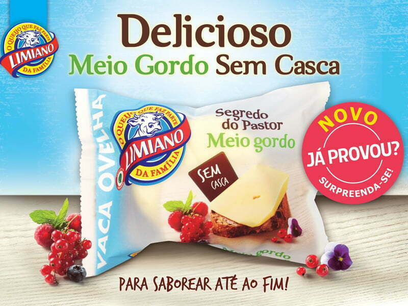 Limiano lança novo queijo meio gordo sem casca