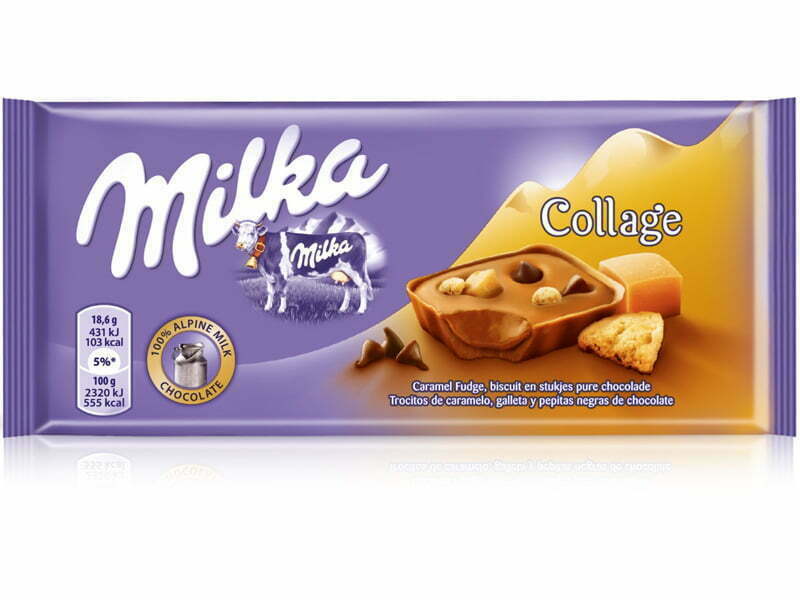 Milka lança os novos chocolates Collage
