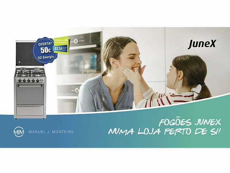 Manuel J. Monteiro lança campanha para fogões Junex