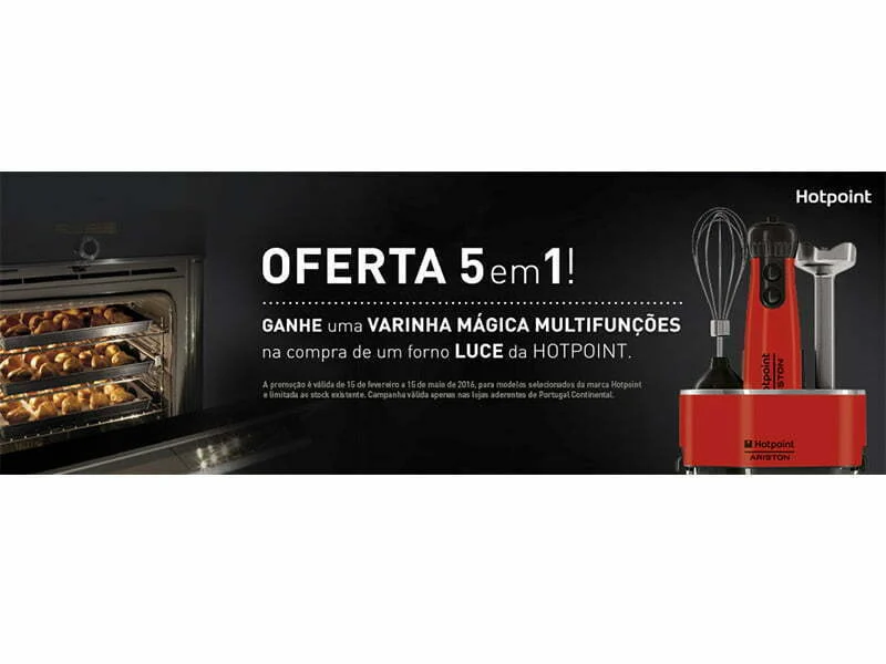 Hotpoint lança campanha “5 em 1”