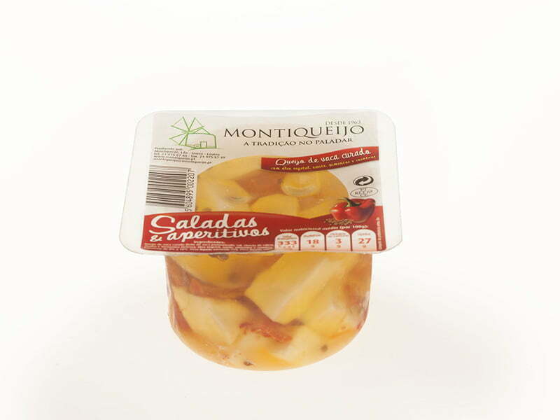 Montiqueijo com novos complementos para saladas
