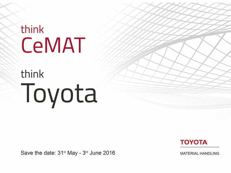 Toyota Material Handling na CeMAT 2016